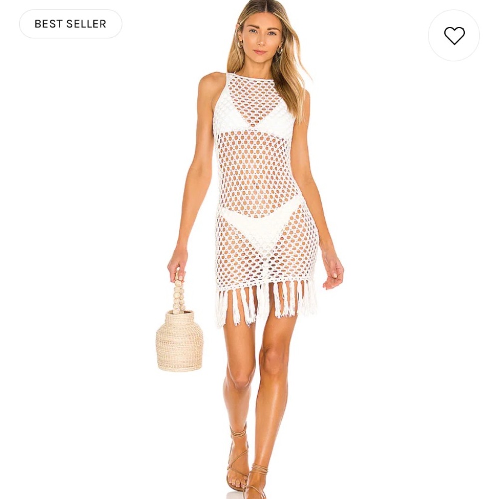 Revolve Superdown Crochet Mini Dress
